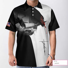 Mechanic I Can Do All Things Custom Polo Shirt - Hyperfavor