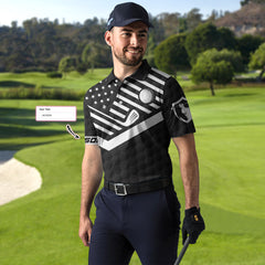 Meet Me At The 19TH Hole Golf Custom Polo Shirt - Hyperfavor