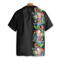 Men's Aloha Shirt Bird of Paradise Hibiscus Hawaiian Shirt - Hyperfavor