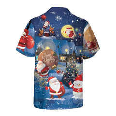 Merry Christmas Santa & Gifts Hawaiian Shirt, Funny Santa Claus Shirt, Best Gift For Christmas - Hyperfavor