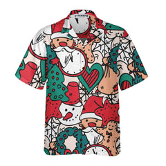 Merry Christmas Y'all Shirt For Men Christmas Hawaiian Shirt, Best Christmas Gift For Men - Hyperfavor