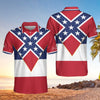 Mississippi And Southern Flag Polo Shirt - Hyperfavor