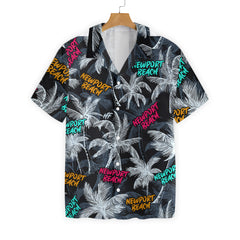 Newport Beach Coconut Tree Seamless EZ02 0307 Hawaiian Shirt - Hyperfavor