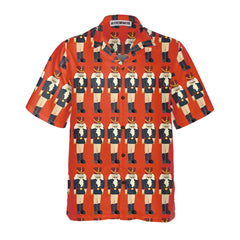 Nutcracker Seamless Christmas Pattern Hawaiian Shirt, Funny Christmas Shirt, Gift For Christmas - Hyperfavor