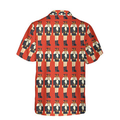 Nutcracker Seamless Christmas Pattern Hawaiian Shirt, Funny Christmas Shirt, Gift For Christmas - Hyperfavor