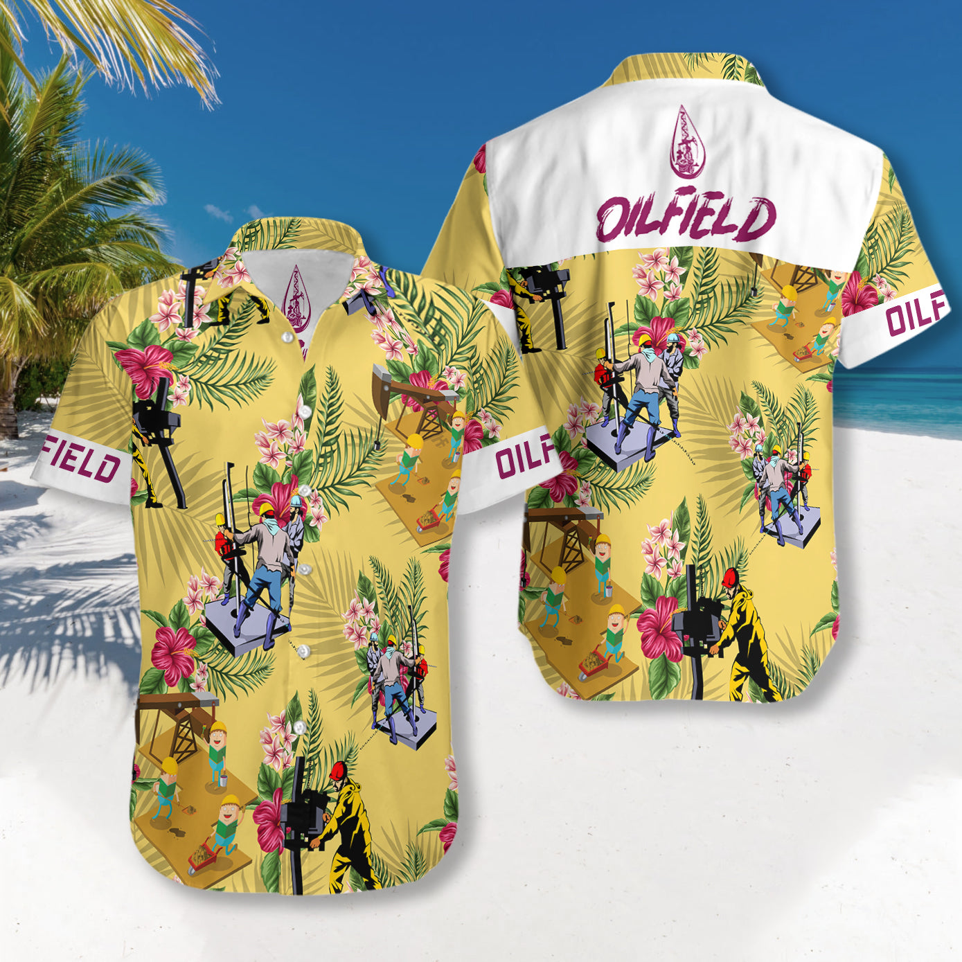 OILFIELD EZ15 1808 Hawaiian Shirt - Hyperfavor