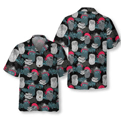 Owl Pirates Hawaiian Shirt, Cool Pirate Shirt For Adults, Pirate Pattern Shirt For Men - Hyperfavor