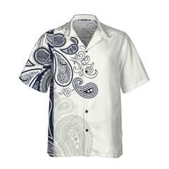 Paisley Abstract Pattern Hawaiian Shirt, Paisley Shirt For Men And Women, Paisley Print Shirt - Hyperfavor
