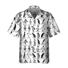 Penguin World Hawaiian Shirt, Cool Penguin Shirt For Men, Penguin Themed Gift Idea - Hyperfavor