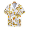Personalized My Sexy Beer Girl Yellow EZ09 1108 Custom Hawaiian Shirt - Hyperfavor
