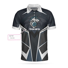 Personalized Bowling Team Custom Polo Shirt, Personalized Bowling Shirt For Team With Name, Bowling Gift Idea - Hyperfavor