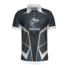 Personalized Bowling Team Custom Polo Shirt, Personalized Bowling Shirt For Team With Name, Bowling Gift Idea - Hyperfavor