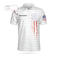 Personalized Golf 4th Of July Custom Polo Shirt - Hyperfavor