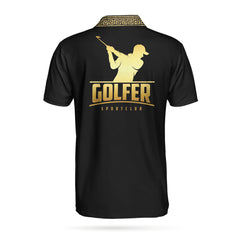 Personalized Luxury Baroque Pattern Golfer EZ20 0604 Custom Polo Shirt - Hyperfavor