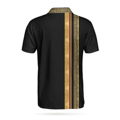 Personalized Luxury Baroque Pattern Golf EZ20 2503 Custom Polo Shirt - Hyperfavor