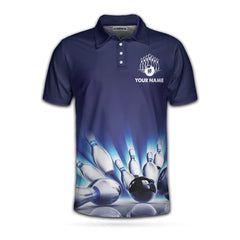 Personalized My Bowling Technique Custom Polo Shirt - Hyperfavor