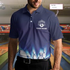 Personalized My Bowling Technique Custom Polo Shirt - Hyperfavor