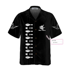 Personalized Name Bowling Custom Hawaiian Shirt, Bowling Shirt For Men & Women - Hyperfavor