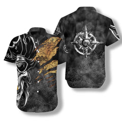 Pirates Skull Hawaiian Shirt - Hyperfavor
