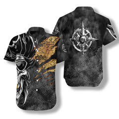 Pirates Skull Hawaiian Shirt - Hyperfavor