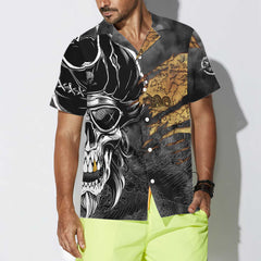 Pirates Skull Hawaiian Shirt - Hyperfavor