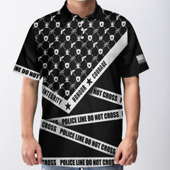 Police Line Do Not Cross Polo shirt - Hyperfavor