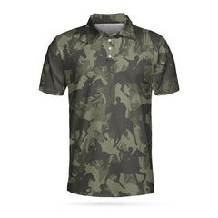 Polo Player Camo Pattern EZ24 Polo Shirt - Hyperfavor