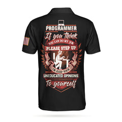 Programmer Proud Skull Polo Shirt - Hyperfavor