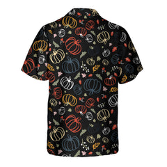 Pumpkins For Thanksgiving Hawaiian Shirt, Colorful Pumpkin Gift For Thanksgiving - Hyperfavor