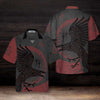 Red And Black Raven Viking Hawaiian Shirt, Unique Viking Raven Shirt For Men And Women - Hyperfavor