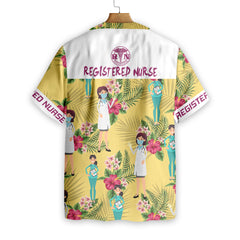 Registered nurse EZ15 1708 Hawaiian Shirt - Hyperfavor