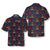Retro Mini Van Hippie Hawaiian Shirt, Colorful Hippie Vans Seamless Pattern Shirt, Unique Hippie Gift - Hyperfavor
