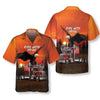 Ride With Pride Trucker Hawaiian Shirt, Eagle And Wolf Trucker Shirt, Best Gift For Trucker Riders - Hyperfavor