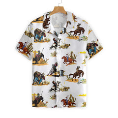 Rodeo Seamless Pattern V2 EZ16 2202 Hawaiian Shirt - Hyperfavor