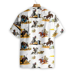 Rodeo Seamless Pattern V2 EZ16 2202 Hawaiian Shirt - Hyperfavor