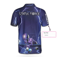 STATIC FORCE Billiards Custom Polo Shirt - Hyperfavor