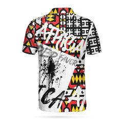Samakaka Pattern Africa EZ66 0604 Polo Shirt - Hyperfavor