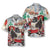 Santa Claus & His Hot Rod On Christmas Hawaiian Shirt, Funny Santa Hawaiian Shirt For Men - Hyperfavor