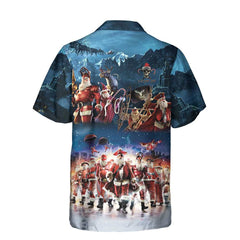 Santa Squad Funny Santa Hawaiian Shirt, Christmas Hawaiian Shirt For Men - Hyperfavor