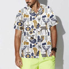 Scandinavian Christmas Shirt For Men Hawaiian Shirt, Christmas Hawaiian Shirt Gift Idea - Hyperfavor