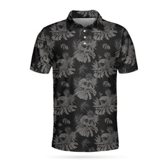 Seamless Skull Goth EZ20 2903 Polo Shirt - Hyperfavor