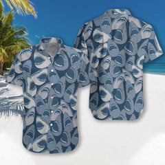 Shark Pattern 09 EZ01 2810 Hawaiian Shirt - Hyperfavor