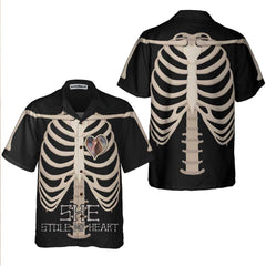 She Stole My Heart Custom Hawaiian Shirt, Personalized Halloween Shirt, Best Gift For Halloween - Hyperfavor