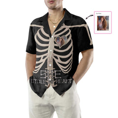 She Stole My Heart Custom Hawaiian Shirt, Personalized Halloween Shirt, Best Gift For Halloween - Hyperfavor