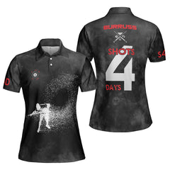 Shots 4 Days Custom Short Sleeve Women Polo Shirt - Hyperfavor