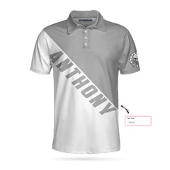Skull Golfer Your Hole Is My Goal Custom Polo Shirt, Skull Polo Golf Shirts For Male Players With Sayings - Hyperfavor