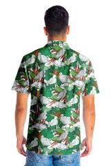 Sky Bird Seagull Hawaiian Shirt - Hyperfavor