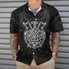 Son Of Odin Viking Hawaiian Shirt, Viking Axe Pattern Shirt - Hyperfavor