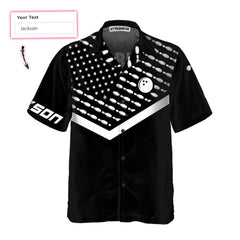 Spear Swear Drink Repeat Bowling Custom Hawaiian Shirt, Personalized Bowling Shirt For Men & Women - Hyperfavor