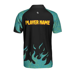 Spized Bowling Topographic Custom Polo Shirt - Hyperfavor
